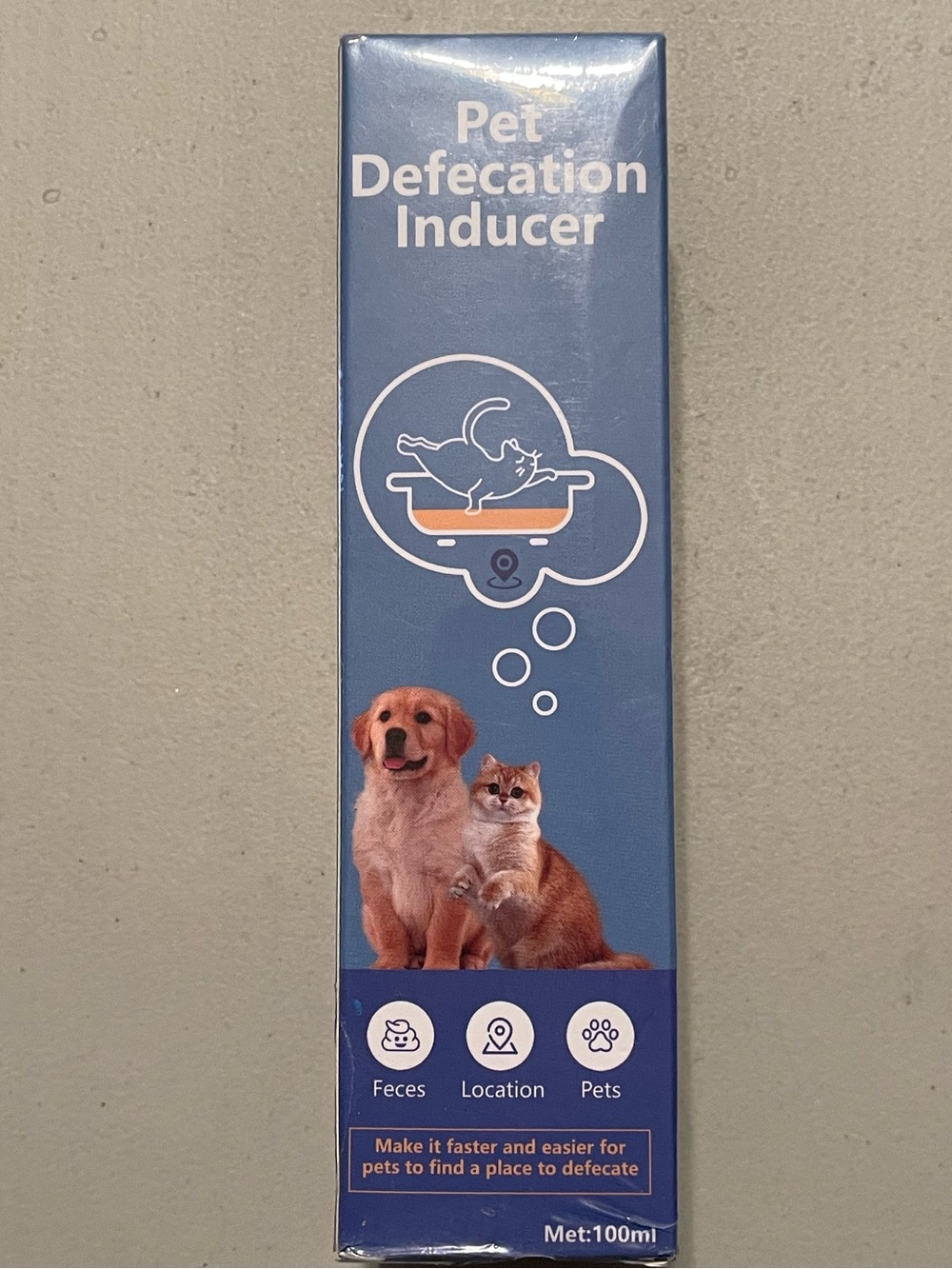 Pet Defecation Inducer Spray for Cats and Dogs - New